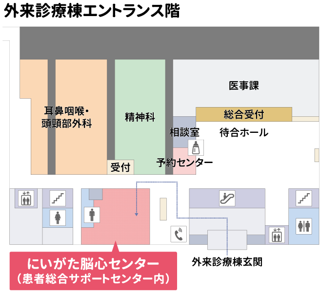 新潟大学フロアマップ